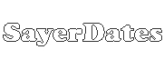 Sayerdates